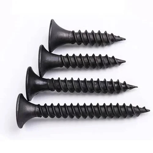 Gypsum Screws – All Sizes Available, Black Phosphate Drywall Screws for Fixing Gypsum Boards to Metal or Wooden Studs, Sharp Thread for Fast Installation